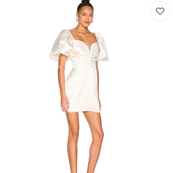 Amanda Uprichard x REVOLVE Santucci Dress in Ivory - Picture 2 of 7